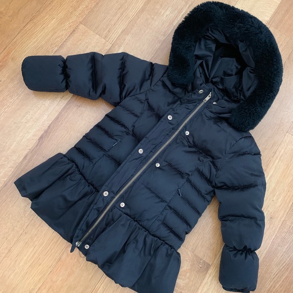 Alice Pi. Other - Alice Pi. Girls Black Coat size 4